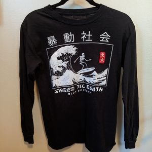 Riot Society Shred Til Death Long Sleeve T-Shirt
